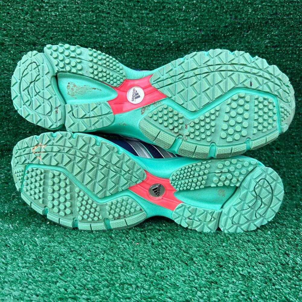 Adidas Aktiv Against Cancer Womens Running Shoes Navy Mint Green G97610 Size 7